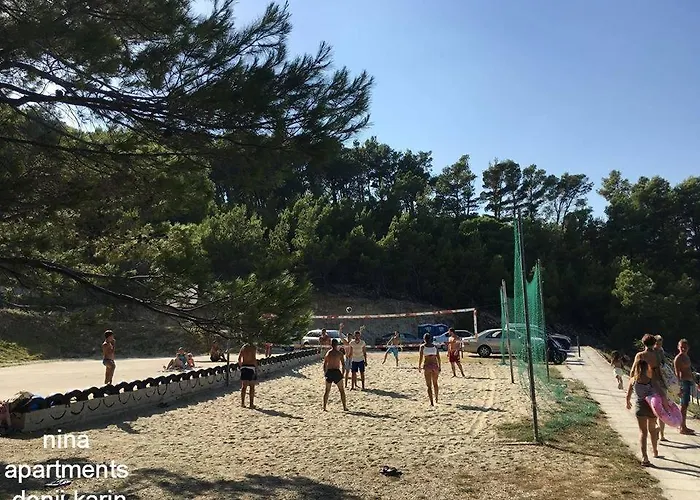 Апартаменты In Karin Gornji With Sea View, Balcony, Air Conditioning, Wi-fi *